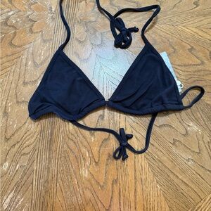 3 piece black bikini